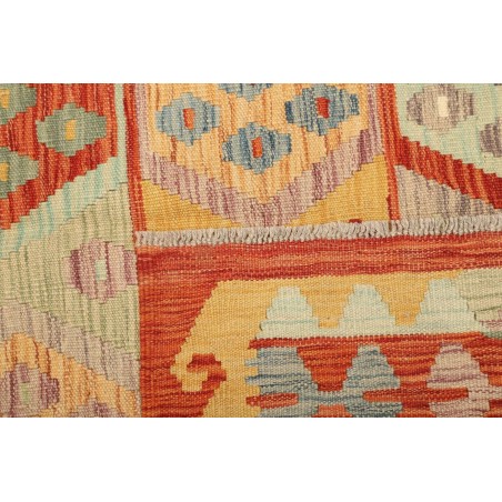 Tappeto Kilim Afghanistan marrone beige 148x201