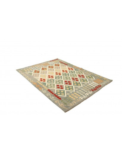 Tappeto Kilim Afghanistan marrone beige 150x200