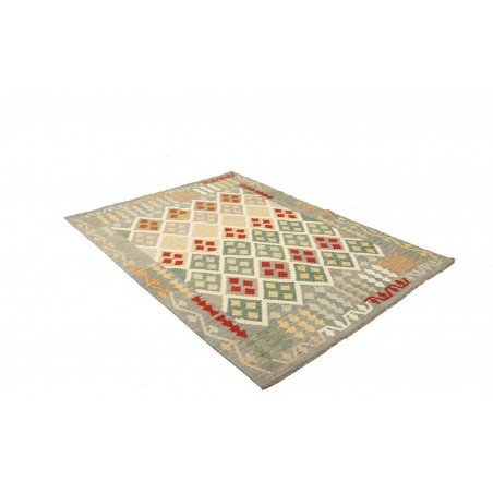 Tappeto Kilim Afghanistan marrone beige 150x200