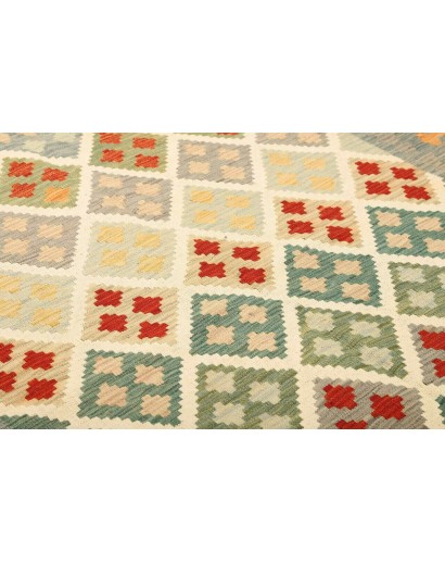 Tappeto Kilim Afghanistan marrone beige 150x200
