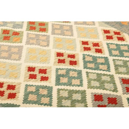 Tappeto Kilim Afghanistan marrone beige 150x200