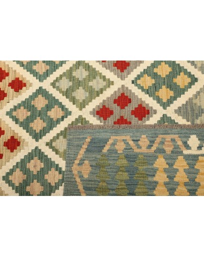 Tappeto Kilim Afghanistan marrone beige 150x200
