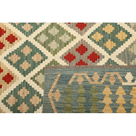 Tappeto Kilim Afghanistan marrone beige 150x200