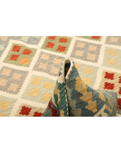 Tappeto Kilim Afghanistan marrone beige 150x200
