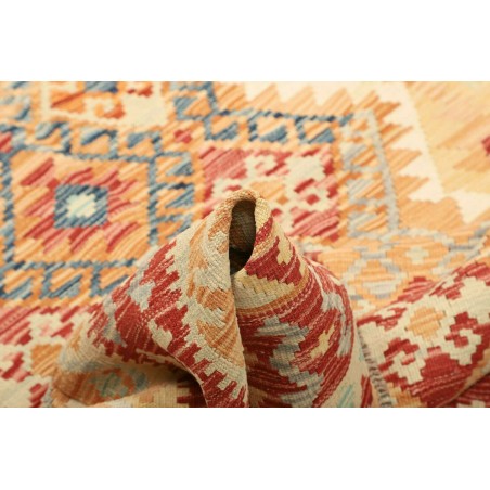 Tappeto Kilim Afghanistan marrone 156x198