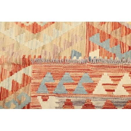 Tappeto Kilim Afghanistan marrone arancione 149x196