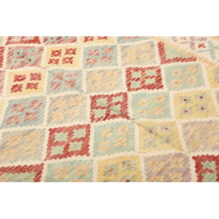 Tappeto Kilim Afghanistan beige marrone 157x195