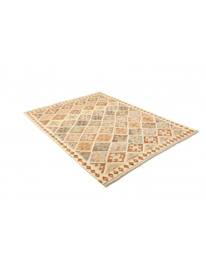 Tappeto Kilim Afghanistan marrone 148x196