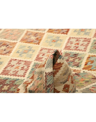 Tappeto Kilim Afghanistan marrone 148x196