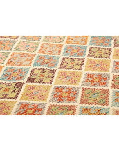 Tappeto Kilim Afghanistan marrone 146x202