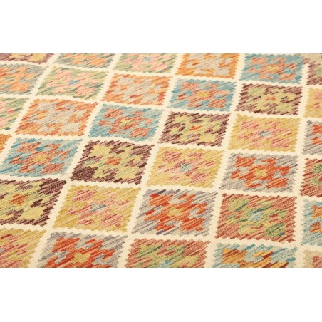 Tappeto Kilim Afghanistan marrone 146x202