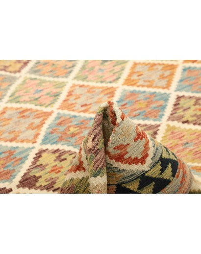 Tappeto Kilim Afghanistan marrone 146x202