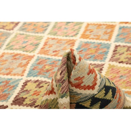 Tappeto Kilim Afghanistan marrone 146x202