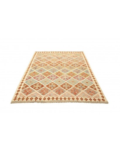 Tappeto Kilim Afghanistan marrone 150x198