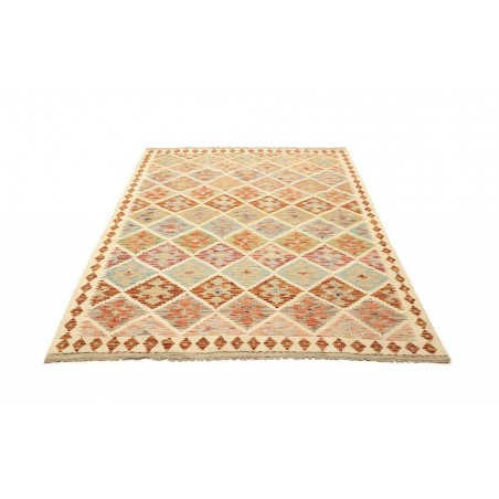 Tappeto Kilim Afghanistan marrone 150x198