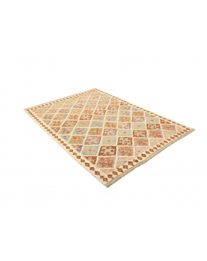 Tappeto Kilim Afghanistan marrone 150x198