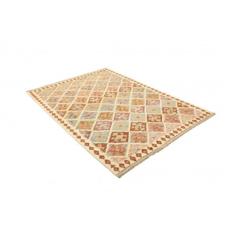 Tappeto Kilim Afghanistan marrone 150x198