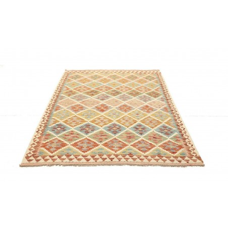 Tappeto Kilim Afghanistan marrone beige 153x199