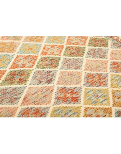 Tappeto Kilim Afghanistan marrone beige 153x199