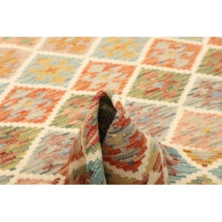 Tappeto Kilim Afghanistan marrone beige 153x199