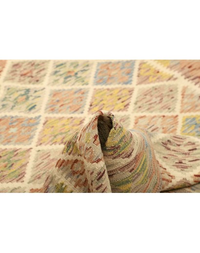 Tappeto Kilim Afghanistan marrone 150x207