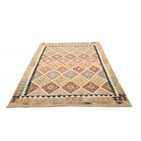 Tappeto Kilim Afghanistan marrone 148x215