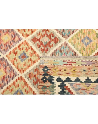 Tappeto Kilim Afghanistan marrone 148x215