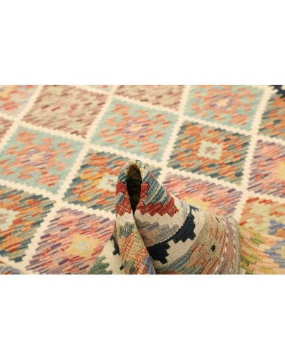 Tappeto Kilim Afghanistan marrone 148x215