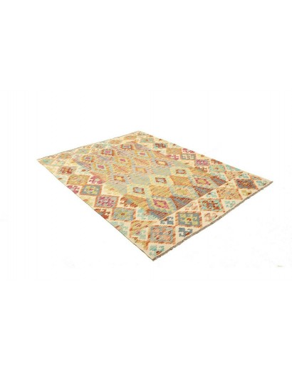 Tappeto Kilim Afghanistan marrone beige 160x207