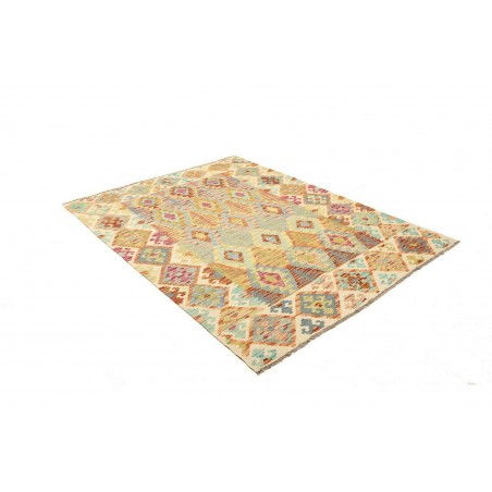 Tappeto Kilim Afghanistan marrone beige 160x207