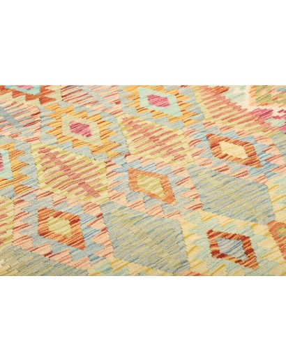 Tappeto Kilim Afghanistan marrone beige 160x207