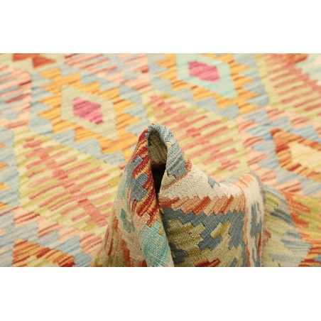 Tappeto Kilim Afghanistan marrone beige 160x207