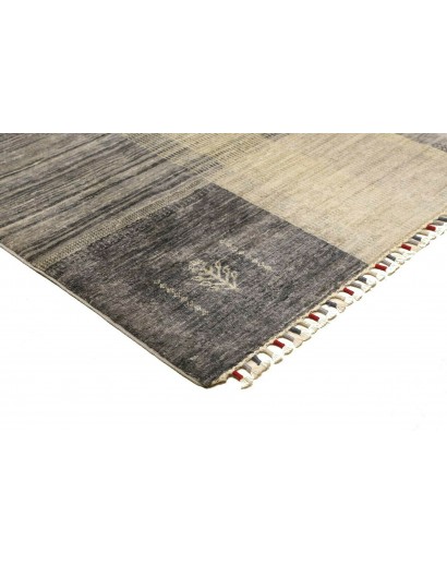 Tappeto Siva Pakistan azzurro grigio 168x242