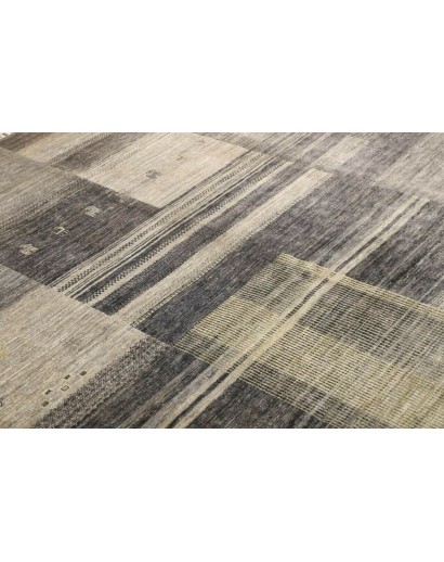Tappeto Siva Pakistan azzurro grigio 168x242