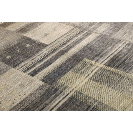 Tappeto Siva Pakistan azzurro grigio 168x242