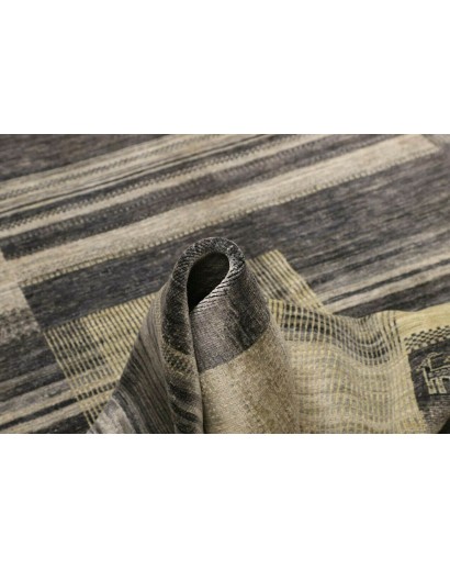 Tappeto Siva Pakistan azzurro grigio 168x242