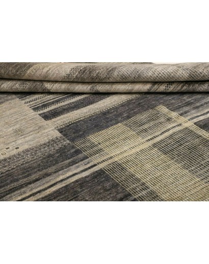 Tappeto Siva Pakistan azzurro grigio 168x242