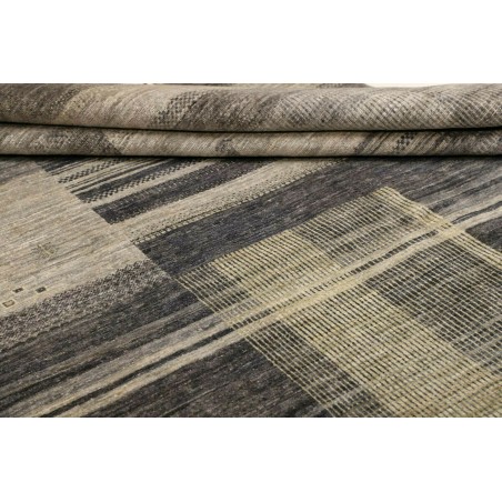 Tappeto Siva Pakistan azzurro grigio 168x242