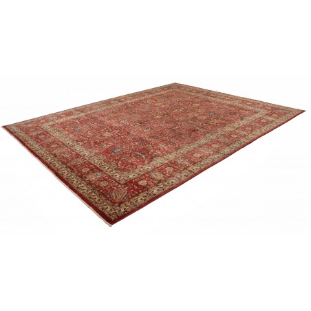 Tappeto Aryana Fine Pakistan marrone blu 277x356