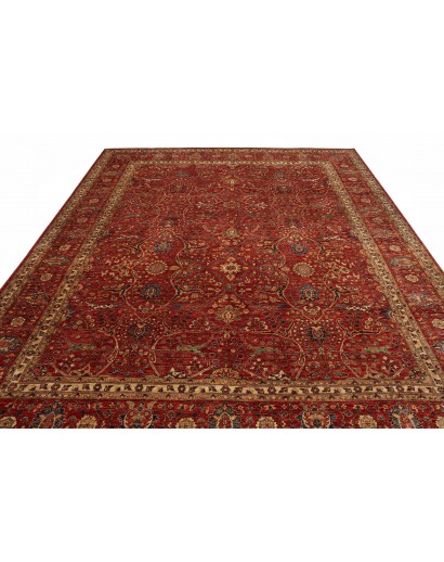 Tappeto Aryana Fine Pakistan marrone blu 277x356