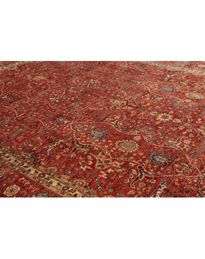 Tappeto Aryana Fine Pakistan marrone blu 277x356
