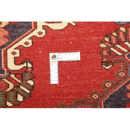 Tappeto Hamadan Persia rosso grigio 106x152