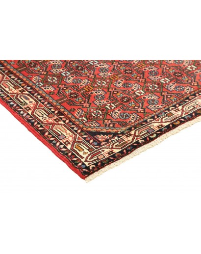 Tappeto Hamadan Persia grigio marrone 100x152