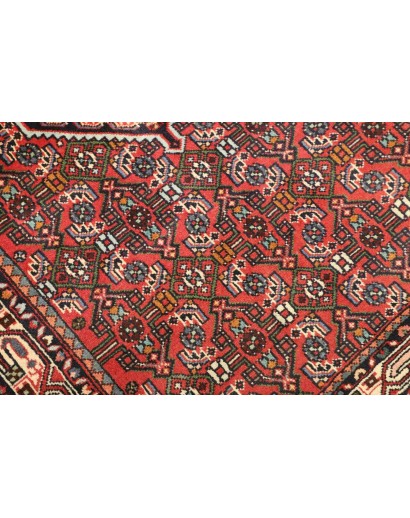 Tappeto Hamadan Persia grigio marrone 100x152