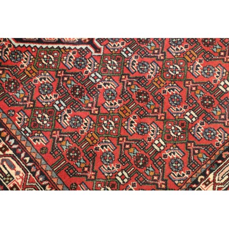 Tappeto Hamadan Persia grigio marrone 100x152