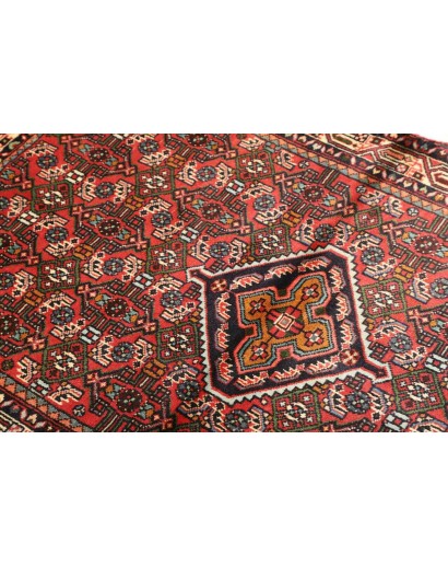 Tappeto Hamadan Persia grigio marrone 100x152