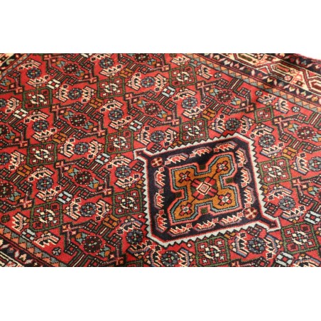 Tappeto Hamadan Persia grigio marrone 100x152