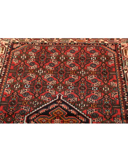 Tappeto Hamadan Persia grigio marrone 100x152