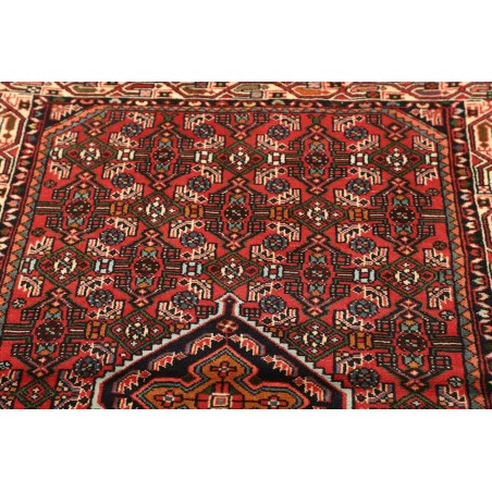 Tappeto Hamadan Persia grigio marrone 100x152