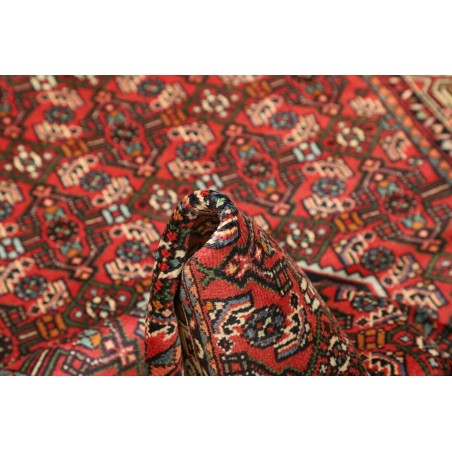 Tappeto Hamadan Persia grigio marrone 100x152